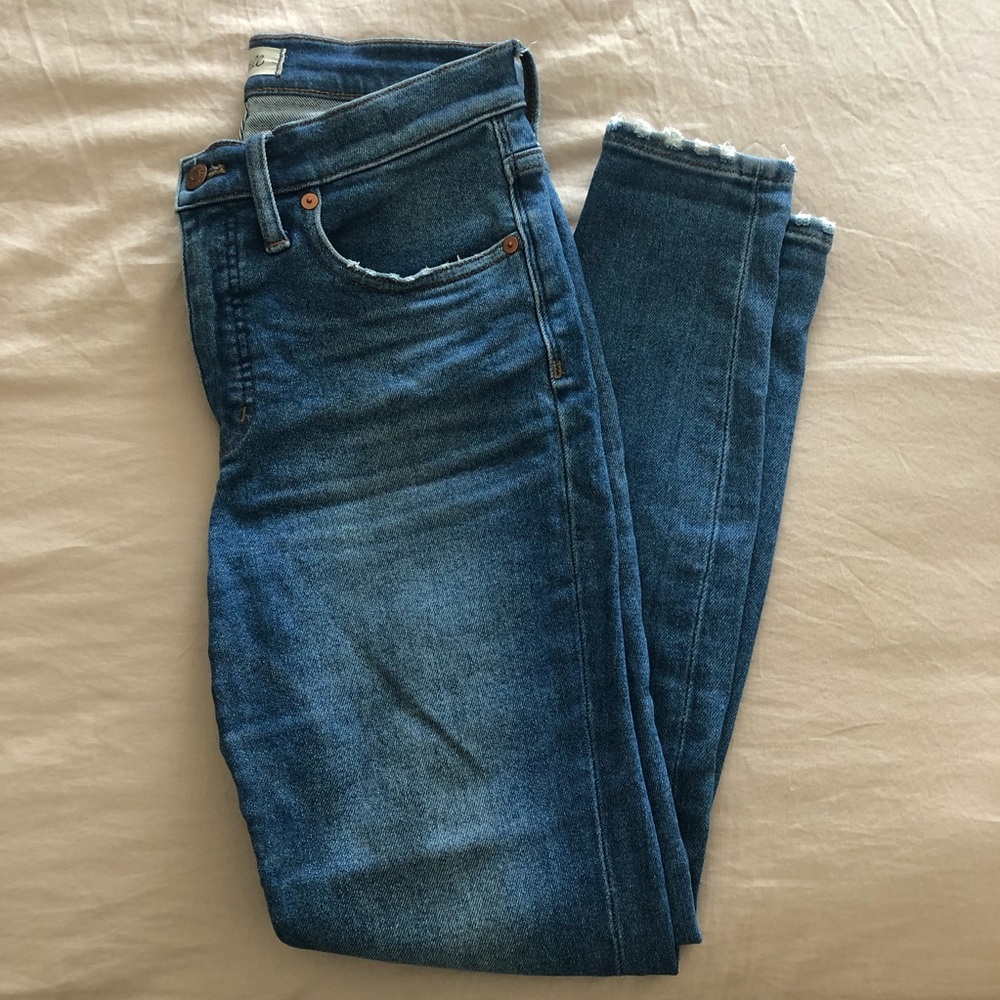 Madewell 9” High Rise Skinny Jean Magic Pockets